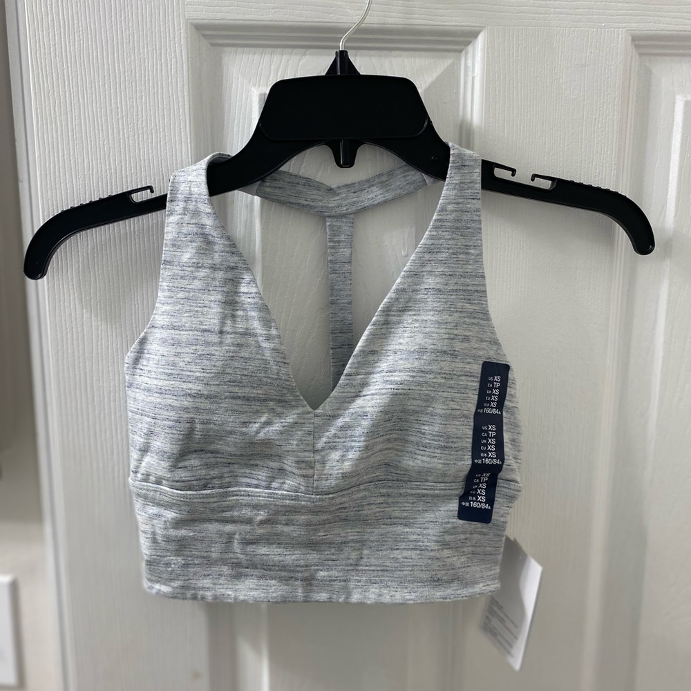 Brand new Gap gray sports bra